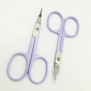 Ciseaux de manucure en acier inoxydable, coupe-ongles pour les orteils et les ongles des pieds, ciseaux à cuticules pour les soins de beauté masculins - Product Image 1