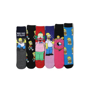 Calcetines de Personajes con Estampado Digital, Transpirables, Casuales, para Adultos, de Verano - Product Image 1