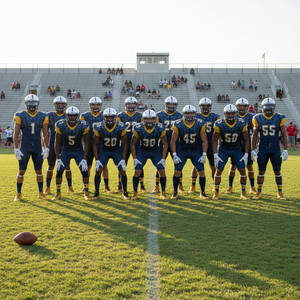 Uniformes completos de fútbol americano para jóvenes, talla grande, poliéster, acolchado con absorción de impactos, uniforme de fútbol americano - Product Image 6
