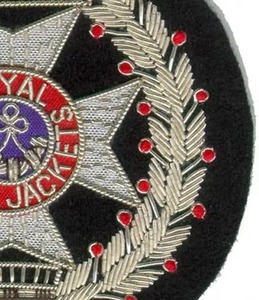 Insignia bordada a mano de primera calidad con hilo de oro para blazer, emblema de banda de marcha, escudo personalizado, insignia de proveedor hecha a medida, económica, 2026 - Product Image 2