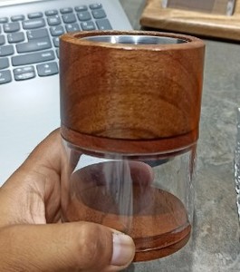 Juego de quemador de incienso Bakhoor de lujo tradicional, soporte de Mukhbar decorativo de madera hecho a mano para difusor de aromaterapia Ramadan Eid - Product Image 5