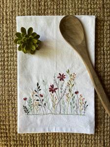 Paños de Cocina Reutilizables Nature4u 100% Algodón, Diseño Bordado de Flores Silvestres, Ecológicos, de Secado Rápido, para Bodas - Product Image 4