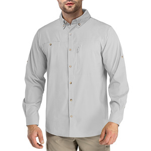 เสื้อเชิ้ตเดินป่าสำหรับผู้ชาย แขนยาวเต็มตัว สำหรับเดินป่า ปีนเขา ล่าสัตว์ เสื้อเชิ้ตผู้ชายสไตล์ลำลอง เสื้อผ้าสตรีทแวร์ เสื้อเชิ้ตเดินป่าสำหรับผู้ชาย - Product Image 1