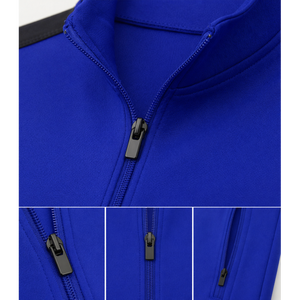 Conjunto Deportivo para Hombre, Chaqueta con Cierre Completo y Pantalones de Compresión, Ropa para Gimnasio, Running y Entrenamiento - Product Image 5