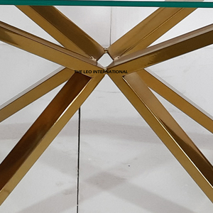 Accessoires de mobilier rectangulaires en acier inoxydable et verre transparent pour salon, salle de séjour et balcon - Product Image 3