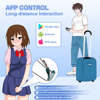 Swan APP pour amour conjoint Clitoral G-Spot Vibrateur 2 en 1 G Spot Vibrator pour la stimulation des mamelons Fournisseur de silicone étanche