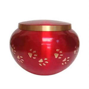 Mejor oferta 2025 urnas para mascotas con metal de latón hecho último diseño urna de cremación para cenizas de mascotas utiliza por exportadores - Product Image 3