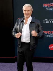 Veste en cuir coupe-vent éco-responsable Masters of the Universe Dolph Lundgren, style streetwear - Product Image 4