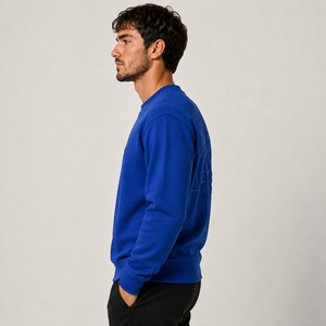 Men <b>Sweatshirt</b> Modern Casual Clothing Crafted With Soft Cotton Blend Fabric For Relaxed Style Travel <b>Work</b> And Weekend Wear - Product Image 5