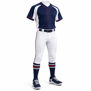 Uniformes de Béisbol Personalizados con Diseño Exclusivo, los Más Recientes y Famosos, con Impresión Personalizada, Poliéster Transpirable, Servicio OEM - Product Image 6
