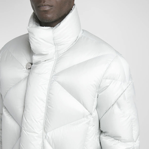 Nouvel Arrivage 2026 Doudoune Personnalisée Col Montant Isolée Thermiquement Légère Anti-Duvet Coupe-Vent Vêtement d'Extérieur Hiver Vente en Gros - Product Image 4