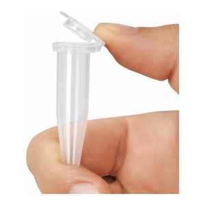 Tube de microcentrifugation stérile en PP de 1,5 mL avec bouchon à clapet pour la biologie moléculaire - Product Image 1