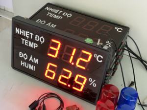 จอแสดงผล LED อุณหภูมิและความชื้นในอุตสาหกรรม ศูนย์ข้อมูล-โมดบัส RS485-ซอฟต์แวร์ SCADA ฟรี |   AT-THMT-S OEM มีจำหน่ายแล้ว - Product Image 3