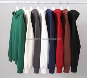 เสื้อฮู้ดดี้แบบสวมหัวทุกขนาด ผ้าหนานุ่ม อุ่นสบาย ใส่ได้ทั้งชายและหญิง มีกระเป๋าจิงโจ้ - Product Image 3