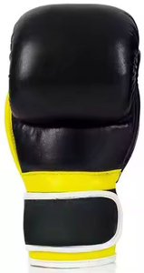 Gants de boxe professionnels avec rembourrage en mousse antichoc et tissu respirant pour un confort d'entraînement prolongé - Product Image 3