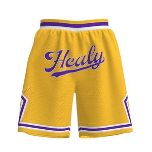 Nesta Sports <b>Men</b>’s Basketball <b>Shorts</b> Custom <b>Patch</b> Embroidery Quick Dry Heavy Mesh <b>Shorts</b> with Pockets High Quality Athletic Wear - Product Image 5
