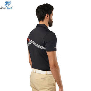Polo de golf de alta calidad para hombre, polo deportivo de poliéster transpirable de secado rápido para entrenamiento de golf profesional - Product Image 4
