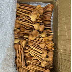 Vietnam Wooden <b>Serving</b> <b>Spoon</b> for Cooking Baking Food Preparation Restaurant Tableware Gift Shops and Retail Distribution - Product Image 4