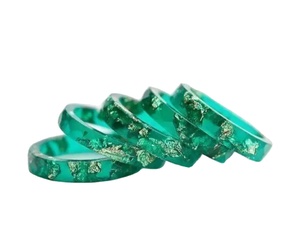 Brazaletes de Resina con Brillo Aura, Brazaletes de Resina con Brillo de Lujo, Brazaletes de Resina con Cristales, Brazaletes de Resina con Brillo de Terciopelo - Product Image 4