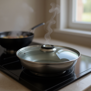 Cacerola con Tapa de Vidrio Transparente de 16 cm, Tapa de Cristal - Product Image 2