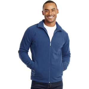 Wholesale Custom Waterproof Eco-Friendly High Street Polar Fleece <b>Men's</b> Company Uniform Staff Custom Polyester <b>Jacket</b> For <b>Men</b> - Product Image 1
