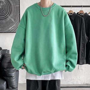 เสื้อสเวตเชิ้ตผู้ชายเนื้อผ้านุ่มทรงโอเวอร์ไซส์ไหล่ตกทรงปกติ สไตล์เคป๊อป แฟชั่นทันสมัย คุณภาพสูง ลายดิจิตอลสำหรับฤดูใบไม้ร่วง - Product Image 2