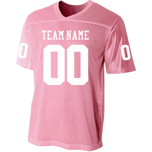Camiseta de Fútbol Americano Negra Personalizable para Hombre, Cuello en V, Malla Transpirable, Nombre del Equipo 00 Impreso, Manga Corta, Talla Adulto - Product Image 2