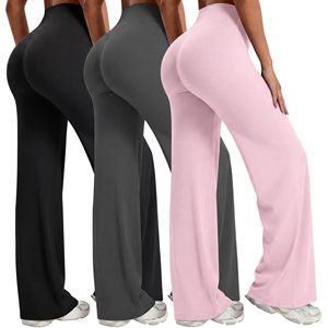 Lot de 3 leggings de sport pour femmes, coupe droite, pour fitness et yoga, OEM ODM, vente en gros - Product Image 4