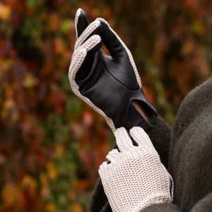 Gants de conduite pour hommes de la marque Wolson Industry, style tendance, en cuir véritable, vente en gros, gants de conduite pour voiture unisexes, haute qualité. - Product Image 2