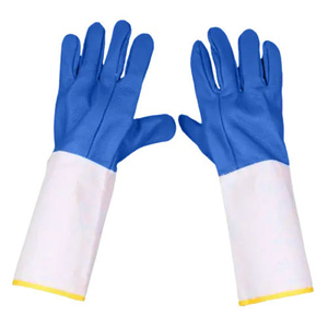 Gants de soudage TIG en cuir pleine fleur renforcé, certifiés CE, avec manchette de sécurité, pour travaux lourds et construction - Product Image 5