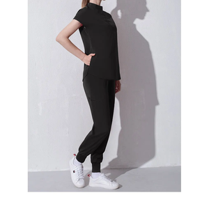 Ensemble de tenue d'infirmière pour femme : Haut décontracté à col en V et pantalon, tenue de travail pour hôpital, ensemble de blouses d'infirmière pour femme - Product Image 6