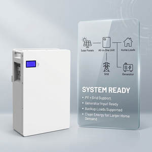 Sistema de Almacenamiento de Energía Doméstico (ESS) Plug and Play de 5kWh/8kWh, Batería LiFePO4 de 51.2V, Inversor Todo en Uno de Pie, RS485 CAN - Product Image 2