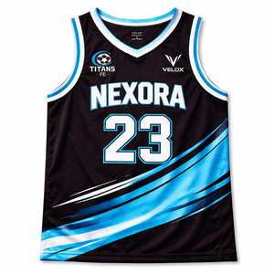 Camiseta de Baloncesto Personalizada para Hombre, sin Mangas, Talla Grande, Bordada, Sublimada, Transpirable, Antibacteriana, con Estampado - Product Image 4