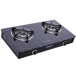 Glass surface LPG Gas Cooktops with Magneto Ignition Gas Stove Made in Vietnam Double burner Cooker Stove Double Kitchen - Product Image 1