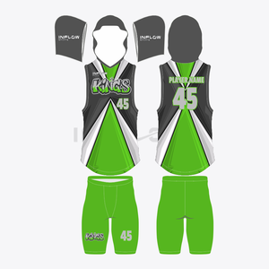 Uniformes de Fútbol 7v7, Personalización con Nombre y Número, Conjunto de Camiseta de Equipo, 100% Poliéster, Sin Mangas, Tallas Grandes, Transpirable - Product Image 3