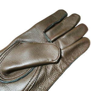 Wholesale Cowhide Leather Double Layer Falconry Gloves <b>Trainers</b> Soft Breathable <b>Waterproof</b> Anti-Slip Touch Screen Portable - Product Image 4