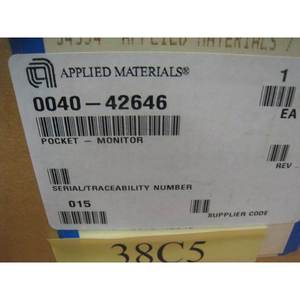 2 AMAT 0040-42646 POCKET, MONITOR - อุปกรณ์และอะไหล่เซมิคอนดักเตอร์ระดับโลกที่เชื่อถือได้ - Product Image 4