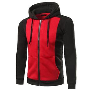 Sweat à capuche en coton de haute qualité polaire Logo personnalisé Heavyweight Oversized Thermal Zip-up pour hommes XS à 5XL pour l'hiver - Product Image 2