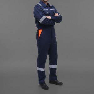 OEM Hi Vis Reflective Safety <b>Overall</b> <b>Waterproof</b> Protective Coverall for Industrial and Factory Workers - Product Image 5