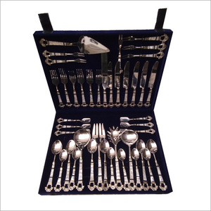 Juego de Cubiertos de Acero Inoxidable con Baño de Oro para Restaurante, Marca Unicorn Handicrafts, de Primera Calidad, Cuchara, Tenedor y Cuchillo, para Comedor de Lujo - Product Image 3