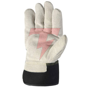 Nouveaux gants de travail en cuir de haute qualité, design personnalisé, avec protection anti-chaleur et anti-coupure, manchette de sécurité - Vente en gros - Product Image 2