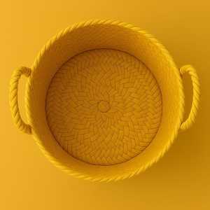 Panier et sac de rangement pour jouets en rotin tressé à la main |   Organisateur multifonctionnel écologique pour enfants |   Stockage Durable pour la Maison - Product Image 6