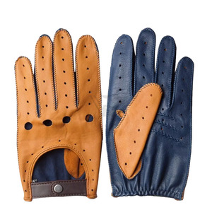 Men's Fashion Style Genuine Leather <b>Driving</b> <b>Gloves</b> Wholesale Adjustable Design Made in Pakistan - Product Image 1