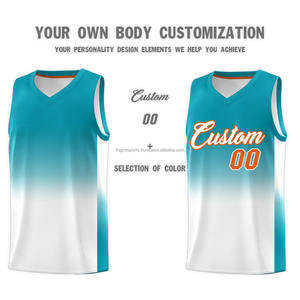 Wholesale Custom Fade Basketball Uniform Gradient Print Jersey & Shorts Team Wear Quick Dry Mesh Polyester OEM Basketball Wear - Product Image 6
