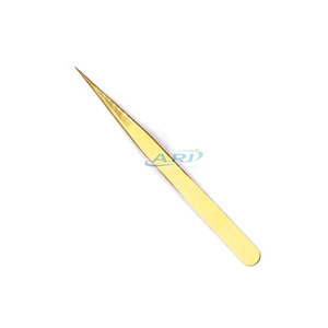 Pinzas Antiestáticas con Punta de Fibra, Herramientas de Acero Inoxidable de Punta Fina para Manualidades y Bricolaje, Pinzas con Punta de Fibra - Product Image 2