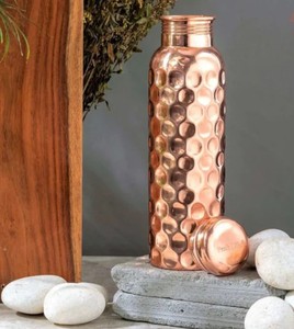 Eco-Friendly Copper Bottle Large Capacity Portable Design <b>Adaptable</b> for Multiple Branding Styles Supporting Premium Drinkware - Product Image 1