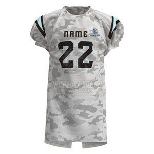 DREAMCATCHER ENTERPRISES Uniforme de Fútbol Americano para Hombre Adulto, Transpirable, 100% Poliéster, Tela Ligera, Logotipo Personalizado, Color Personalizado - Product Image 2