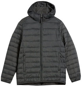 New Arrival Men's Casual Fashion Puffer <b>Jacket</b> High Quality Lightweight Customized Sizes Solid Winter Canvas Coated Puffer 2026 - Product Image 4