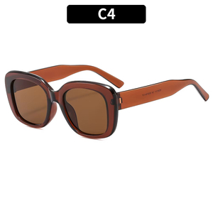 2025 Wholesale Vintage Luxury Brand Designer Oversized Oval <b>Sunglasses</b> for Women and Men Retro UV400 <b>Sunglasses</b> Custom Logo - Product Image 4