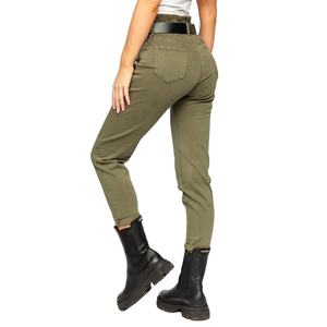 Jean taille haute pour femme 2026 – Pantalon décontracté en coton, coupe skinny, options longueur longue, short en denim, jean taille haute tendance - Product Image 2